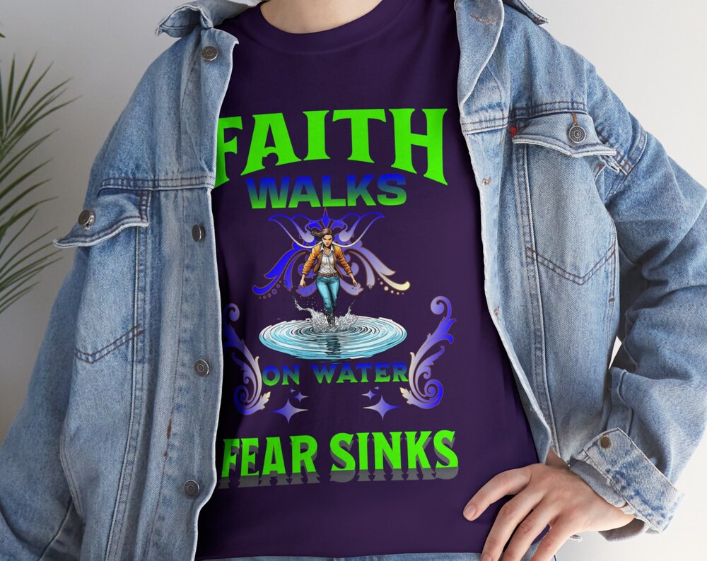 Faith Walks on Water Tshirt