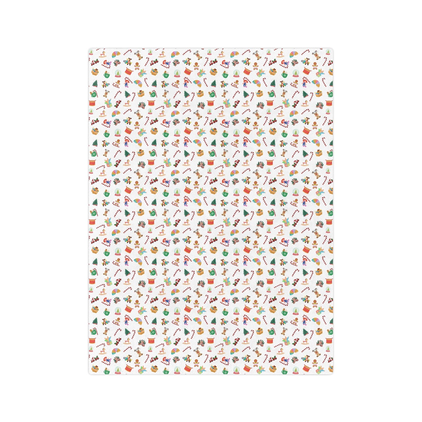 Holiday, Christmas, Baby, Kids, Teens, Adults, Pets, Throw, Cozy, Toys, Velveteen Minky Blanket