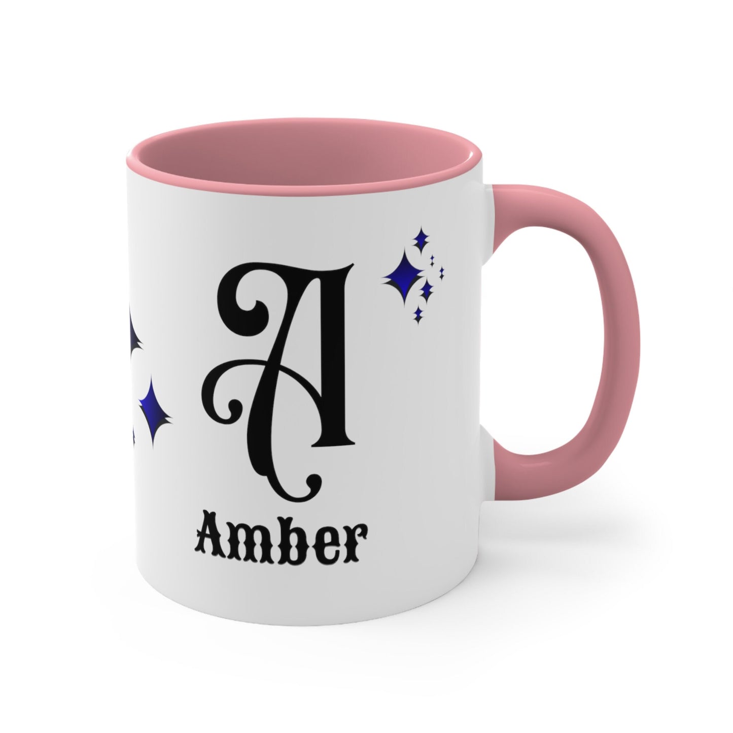 Personalized Name Initial Mug, Custom Motivational Mug, Initial Name or Word Coffee Tea Mug Cup, Valentines Gift Idea, Mom Mug, Dad Mug